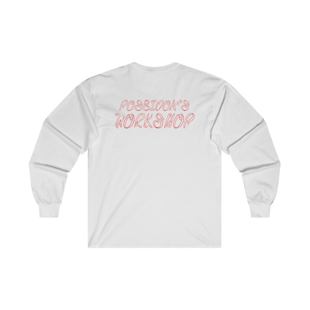 Medusa Snakes Long Sleeve Red