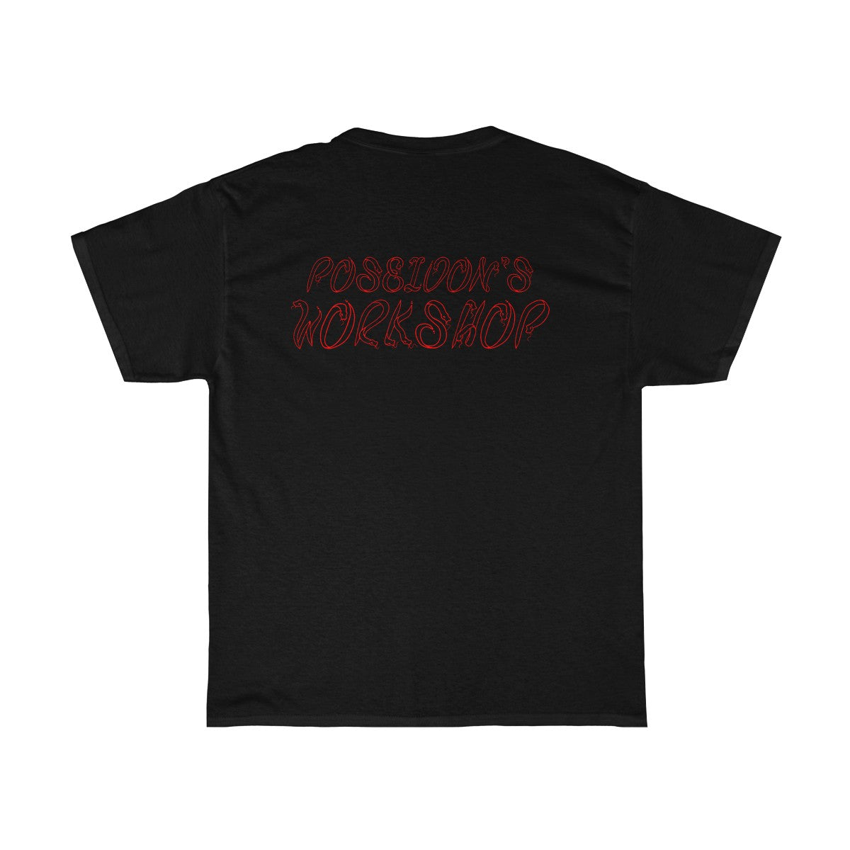 "RED MEDUSA SNAKES" TEE