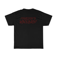 "RED MEDUSA SNAKES" TEE