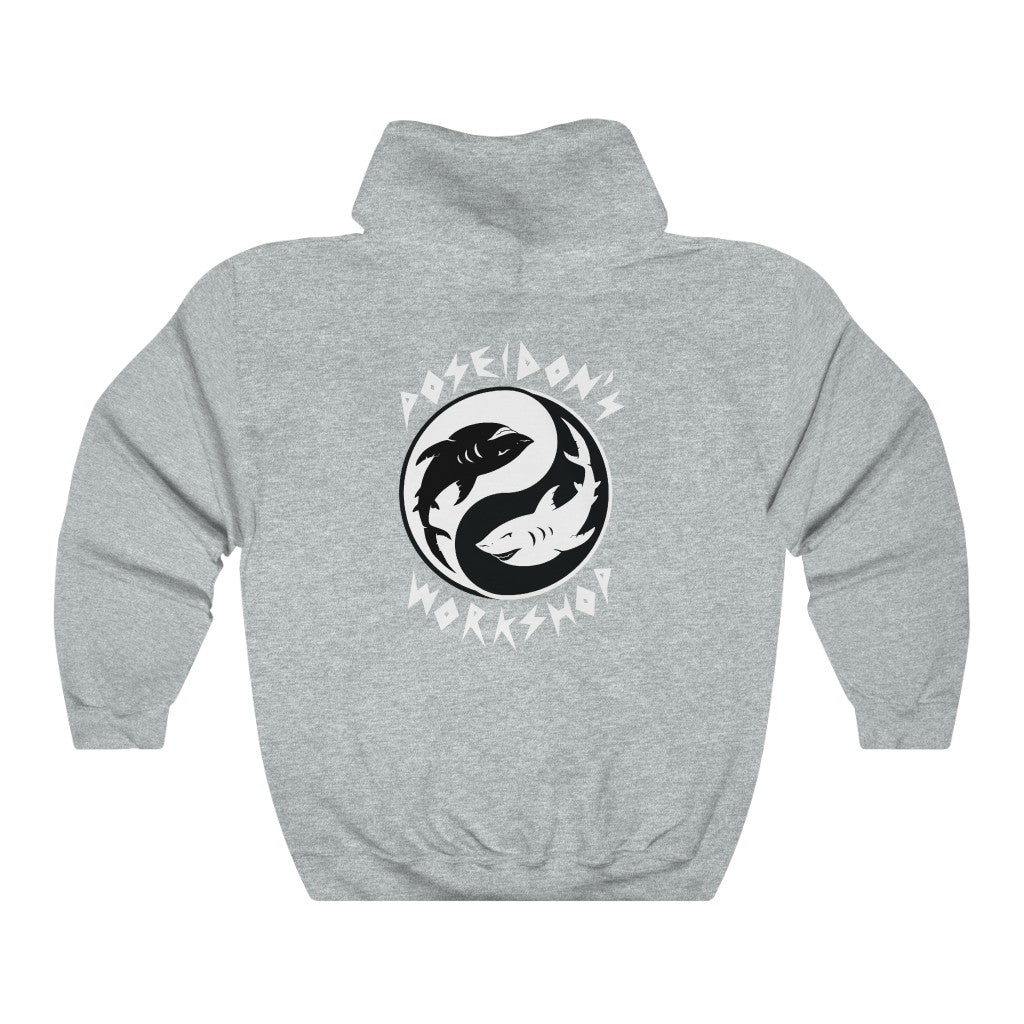 Yin & Yang Sharks Hoodie