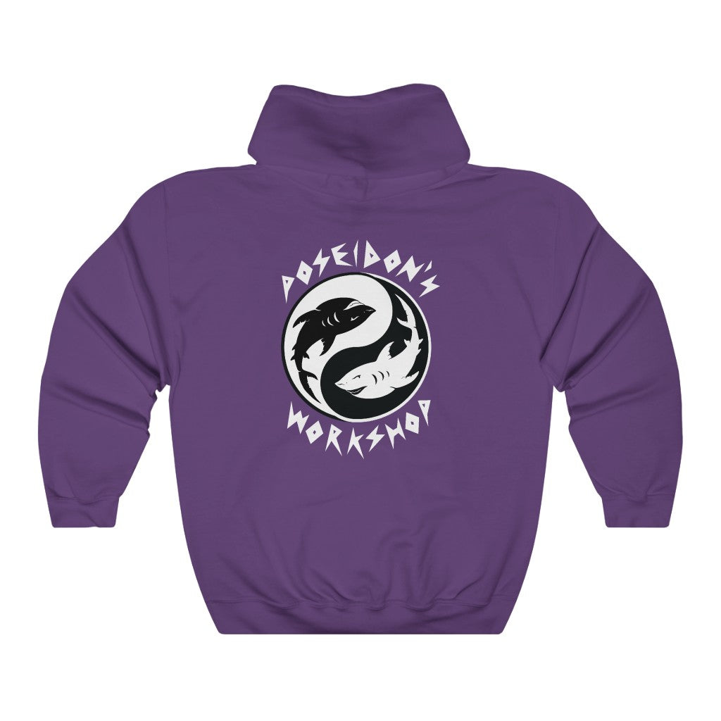 Yin & Yang Sharks Hoodie