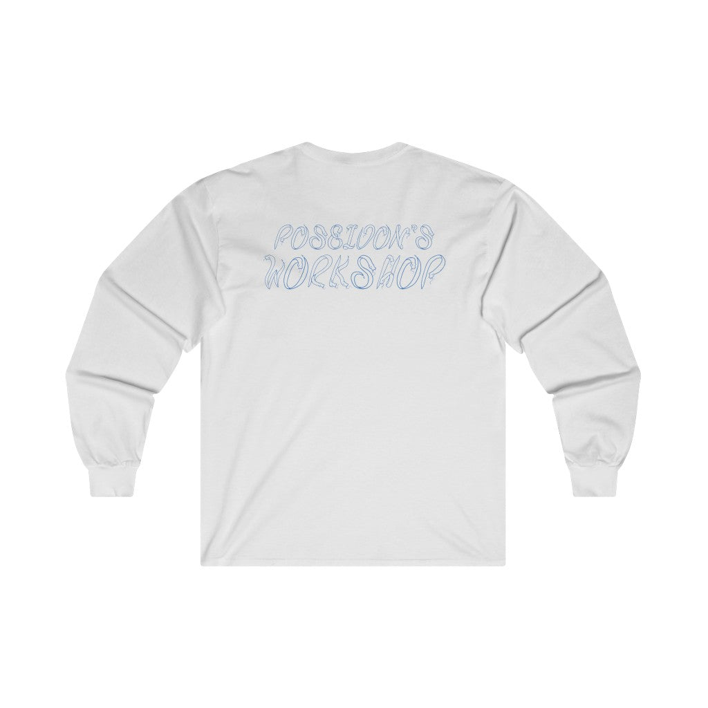Medusa Snakes Long Sleeve Blue