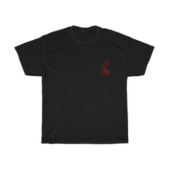 "RED MEDUSA SNAKES" TEE