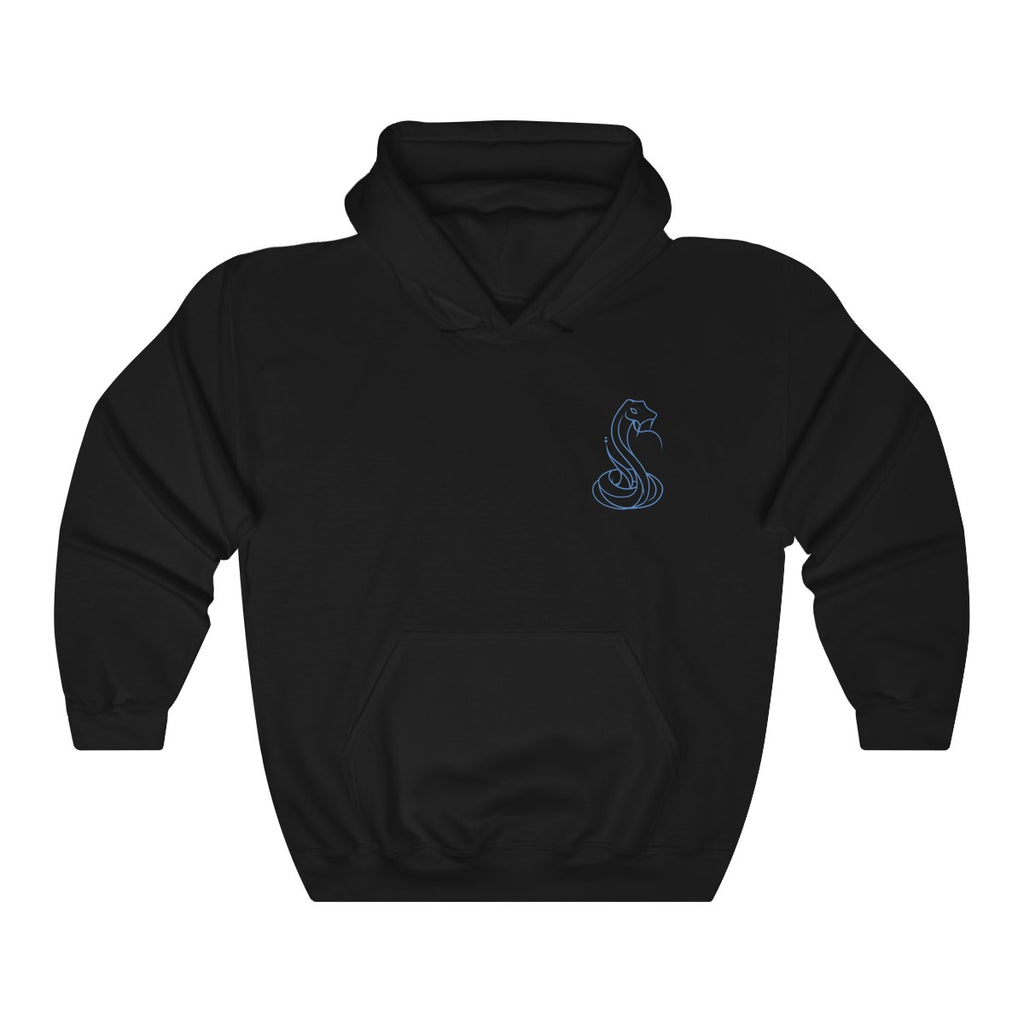 Medusa Snakes Hoodie Blue