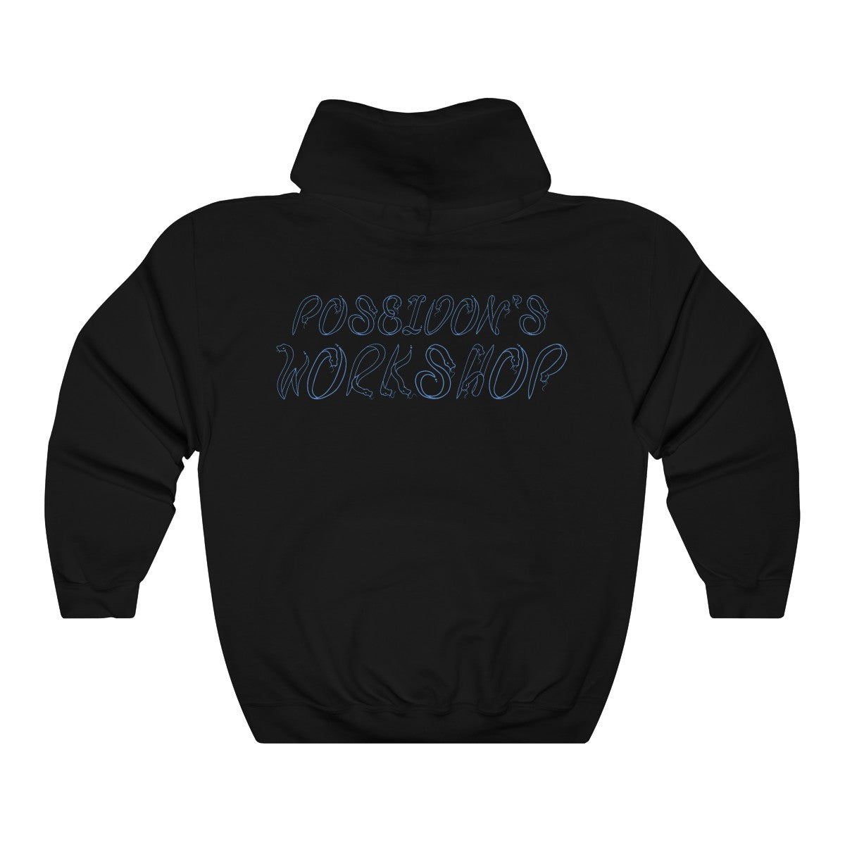 Medusa Snakes Hoodie Blue