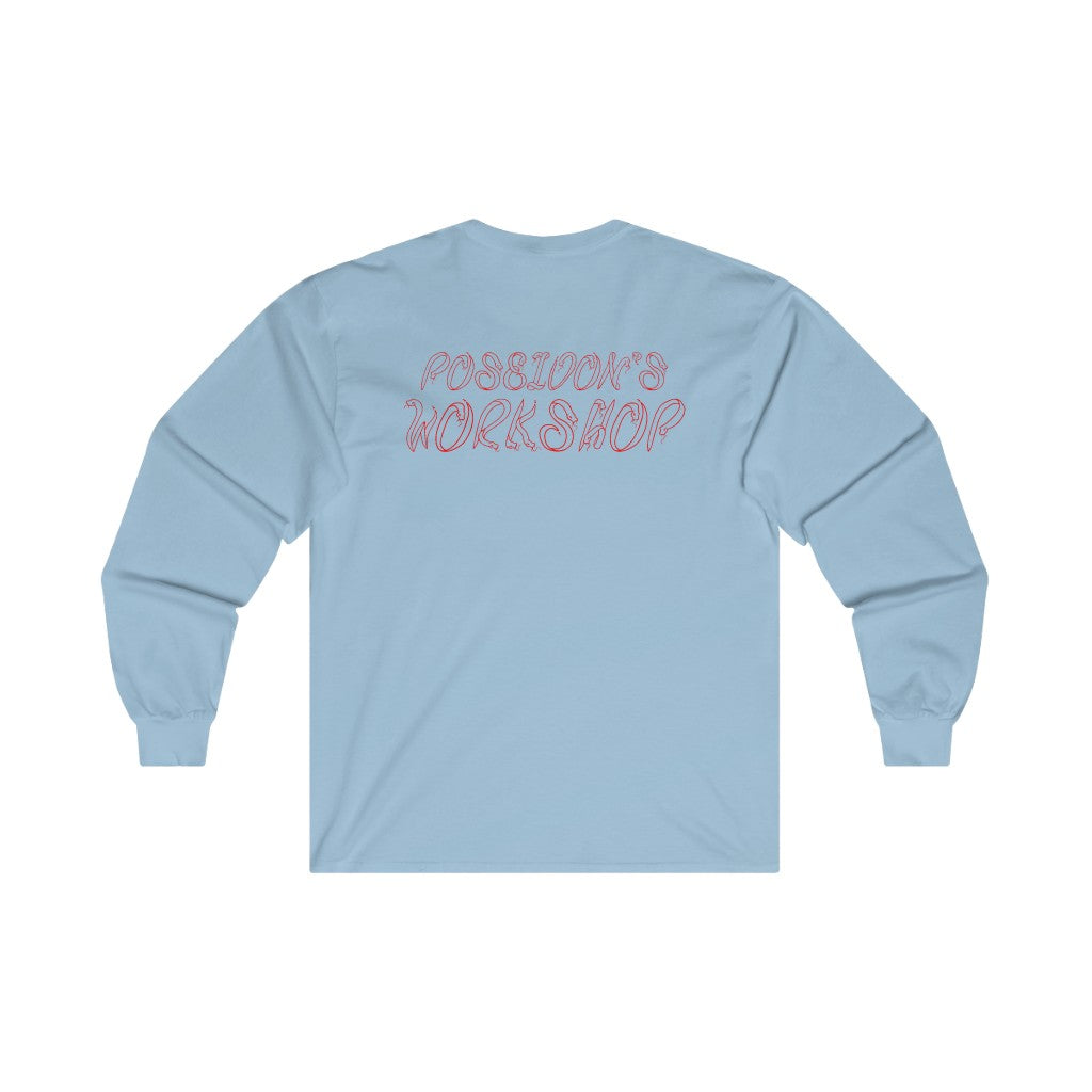 Medusa Snakes Long Sleeve Red
