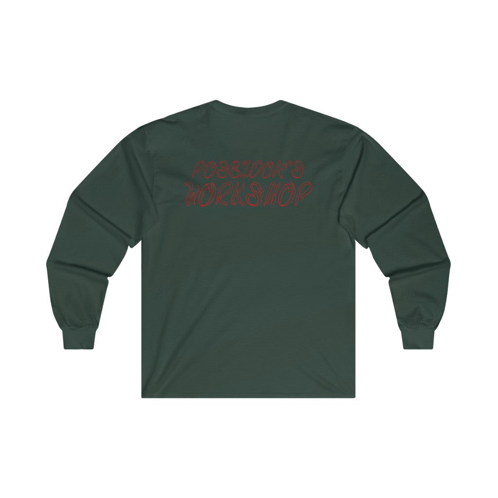 Medusa Snakes Long Sleeve Red