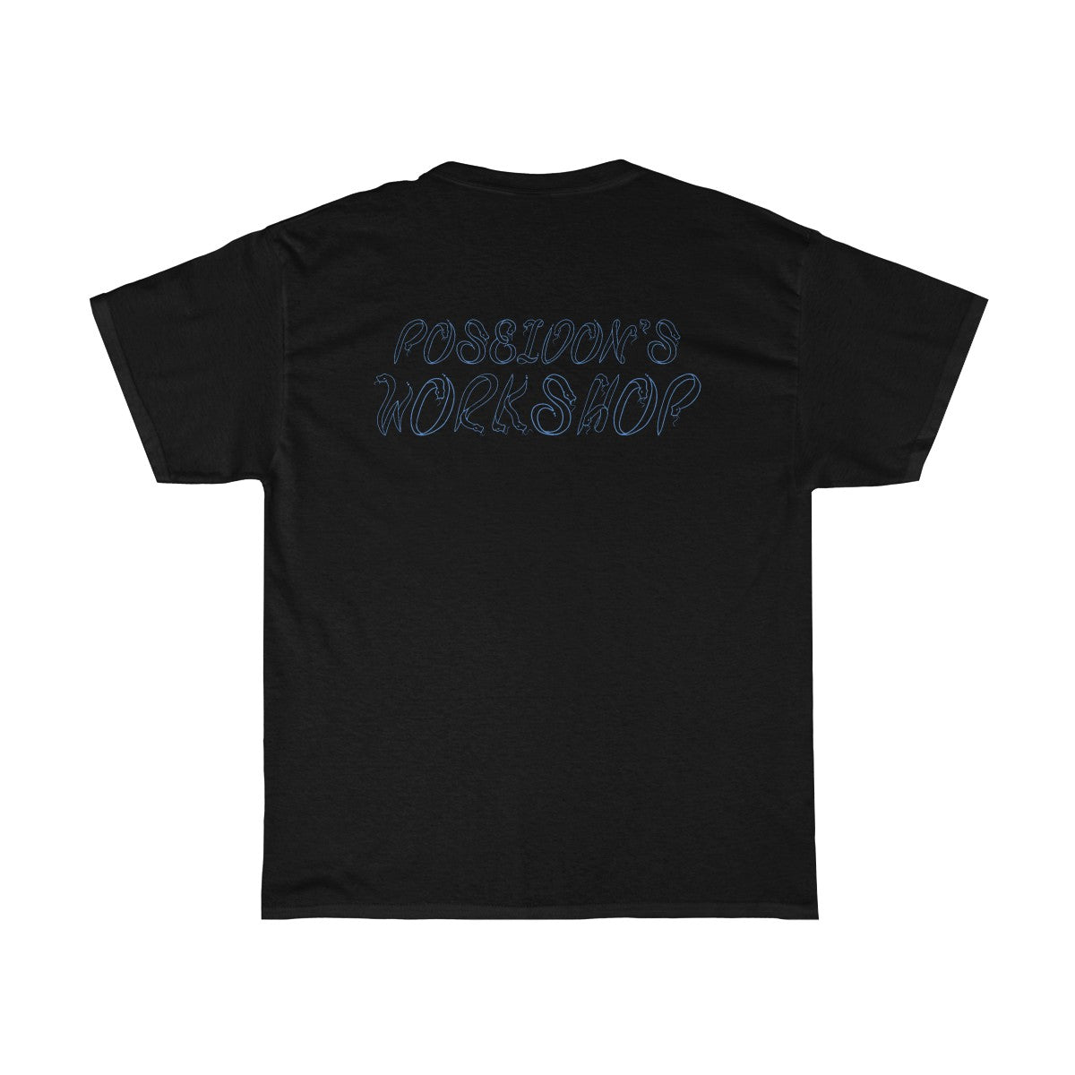 "BLUE MEDUSA SNAKES" TEE