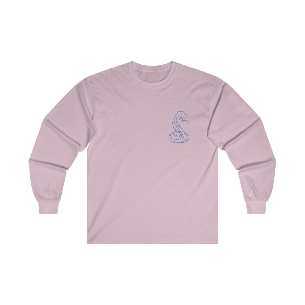 Medusa Snakes Long Sleeve Blue