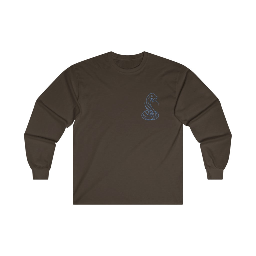 Medusa Snakes Long Sleeve Blue