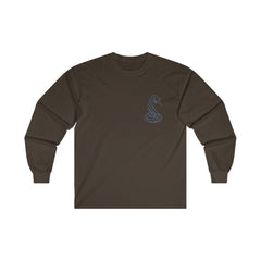 Medusa Snakes Long Sleeve Blue