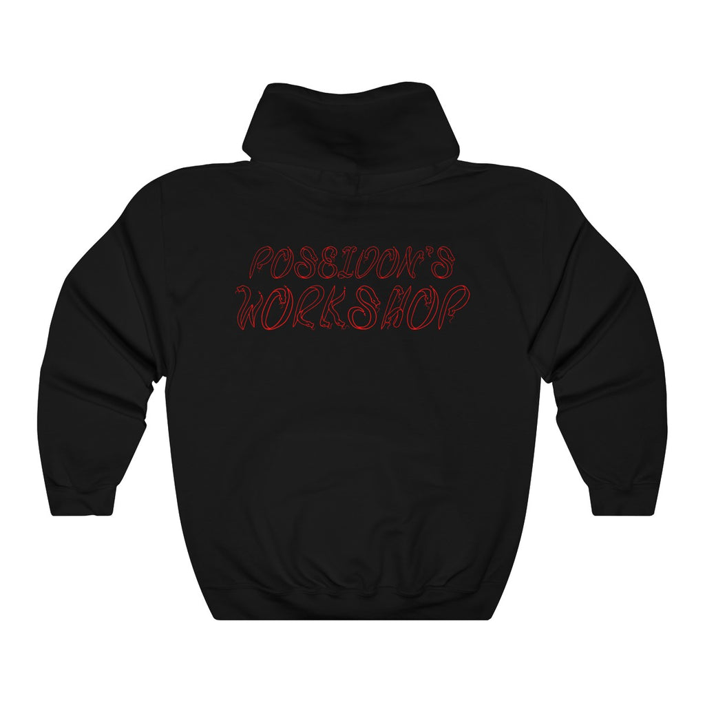 Medusa Snakes Hoodie Red