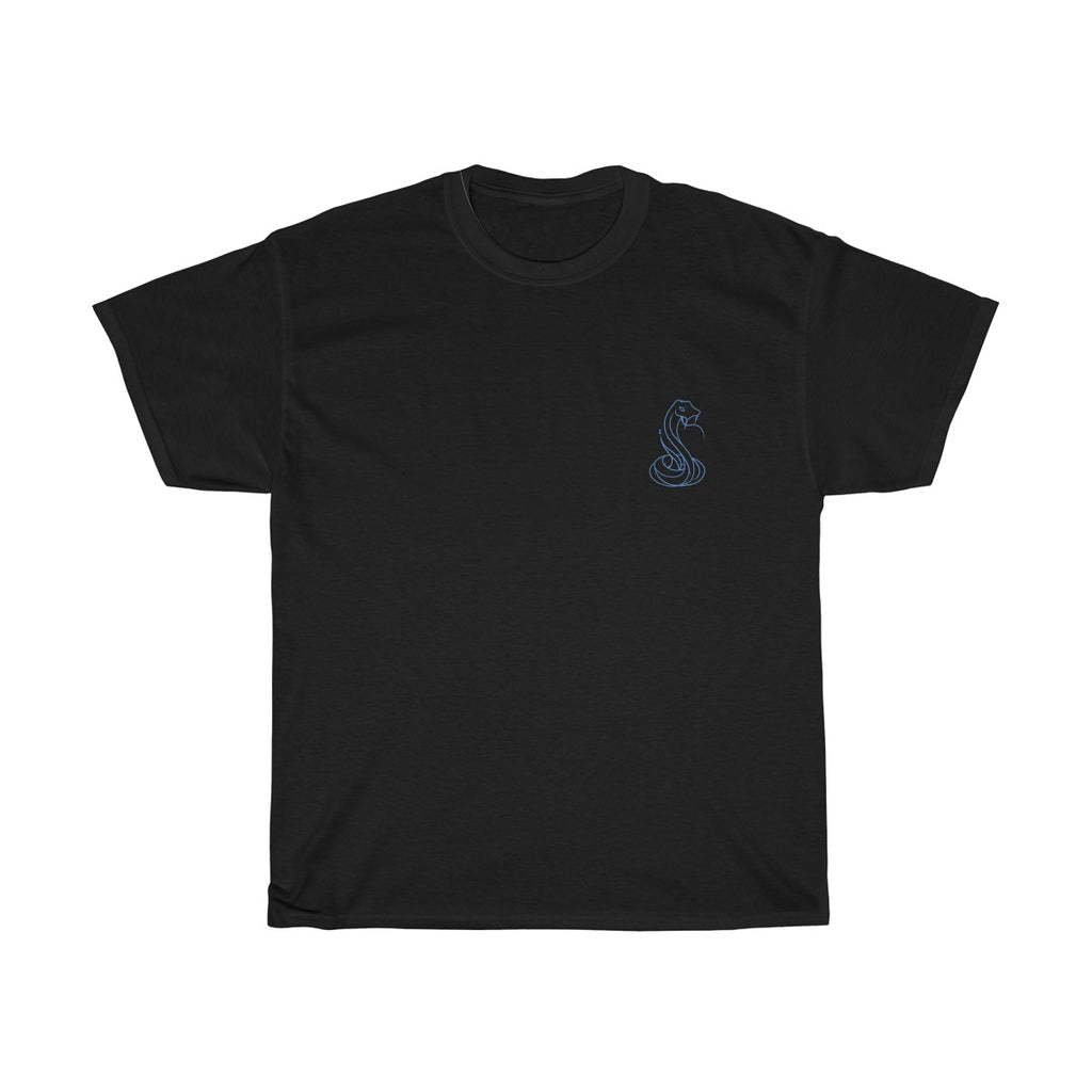 "BLUE MEDUSA SNAKES" TEE