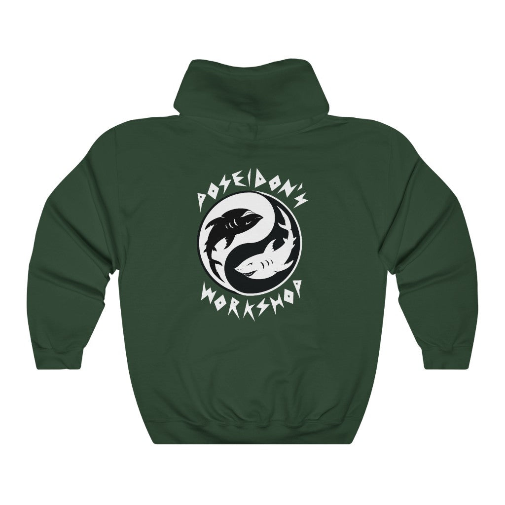 Yin & Yang Sharks Hoodie