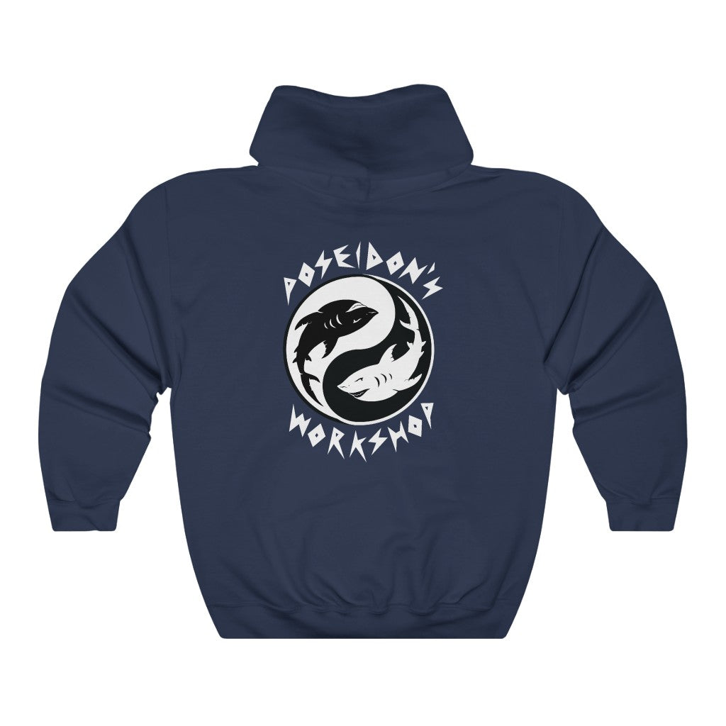 Yin & Yang Sharks Hoodie
