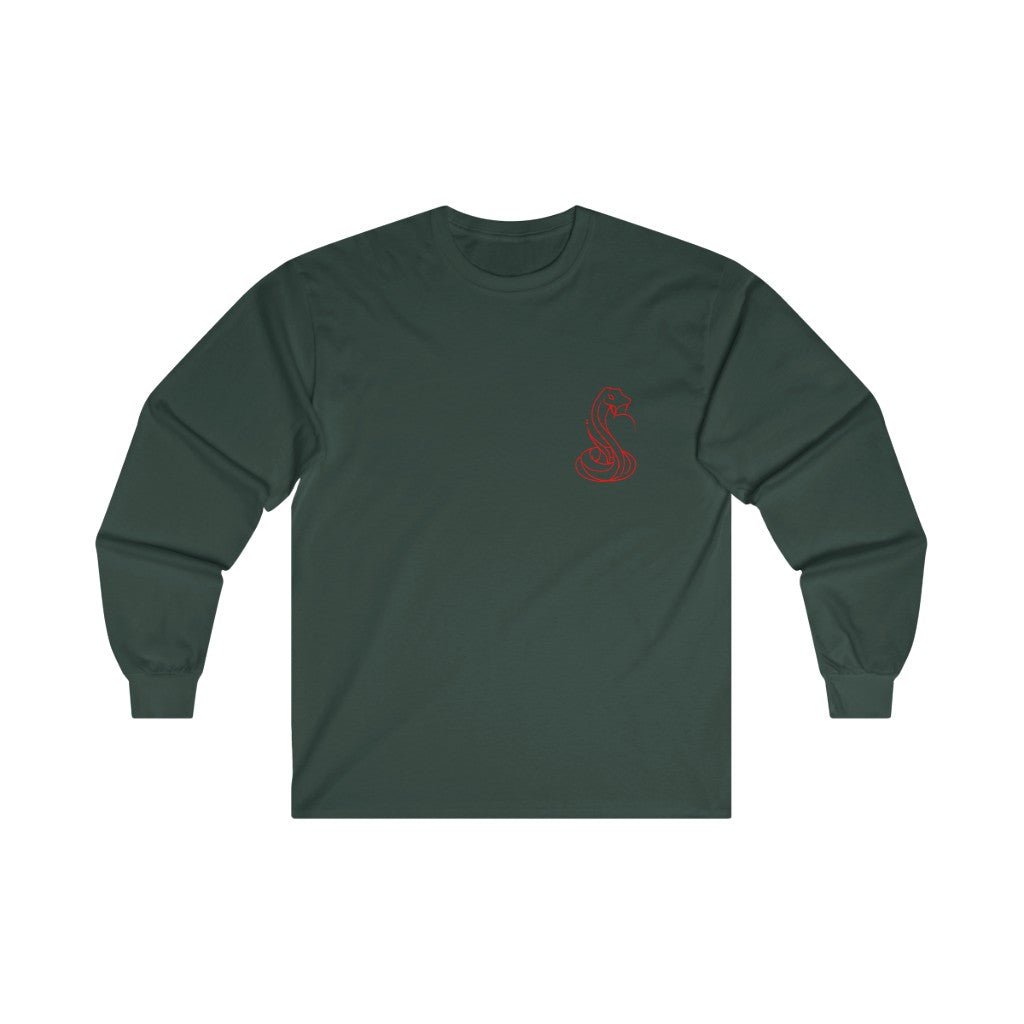 Medusa Snakes Long Sleeve Red