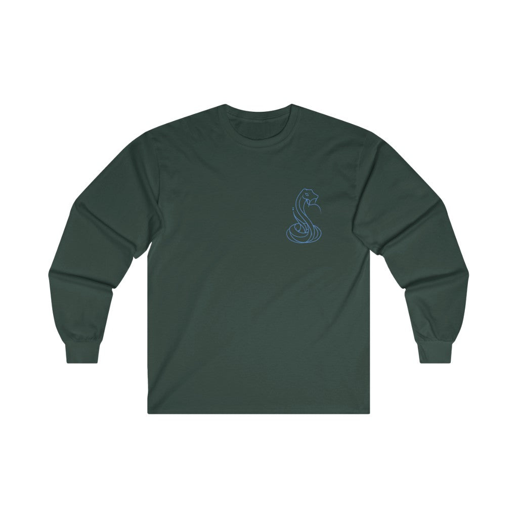 Medusa Snakes Long Sleeve Blue